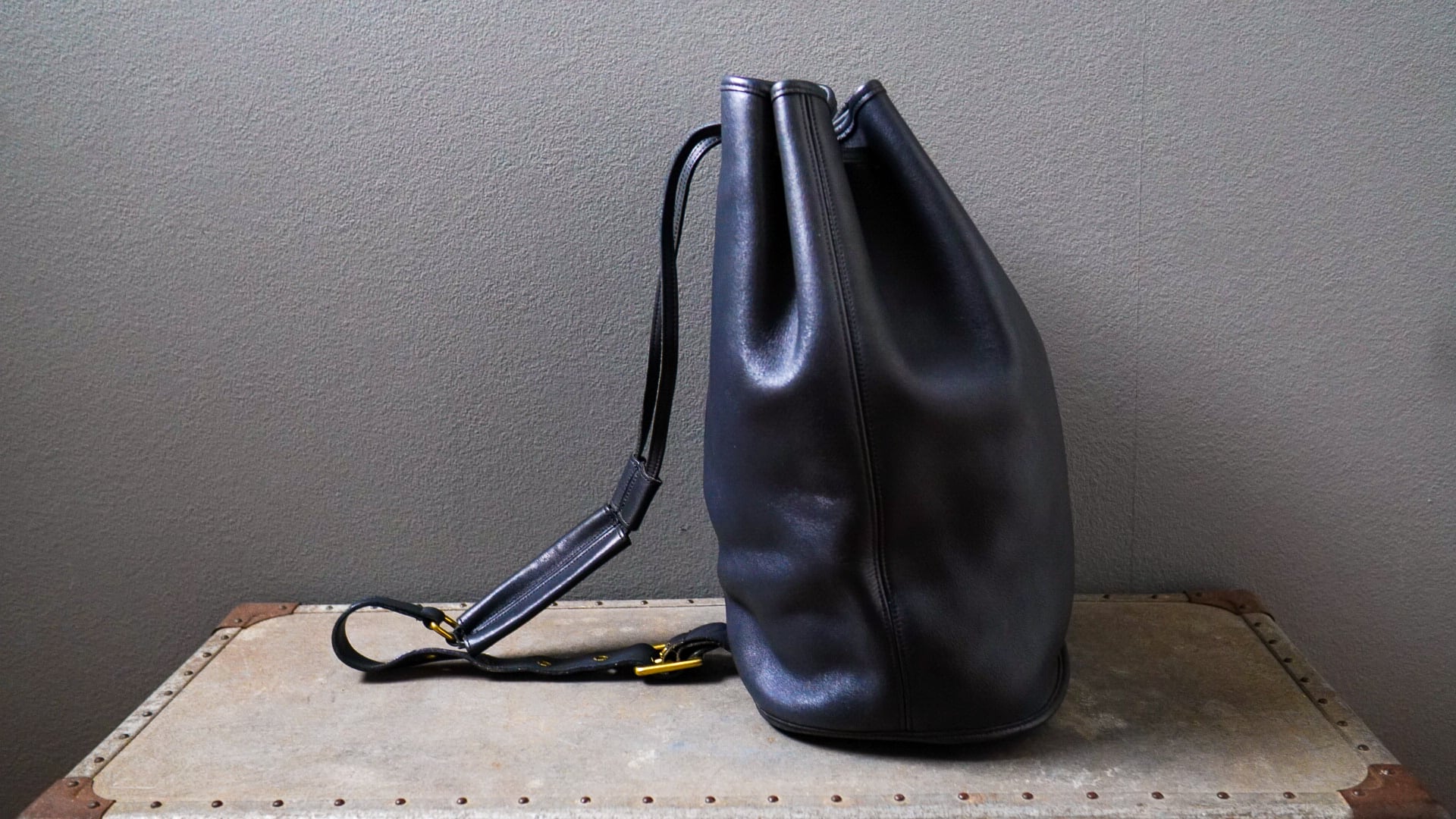 1980s】COACH コーチ 9929 バケツ ショルダー バッグ 《ワンショルダー