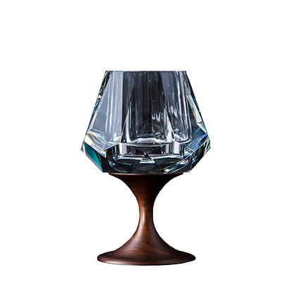 キャンドルホルダー（クリスタル） | 木製照明のモアレ