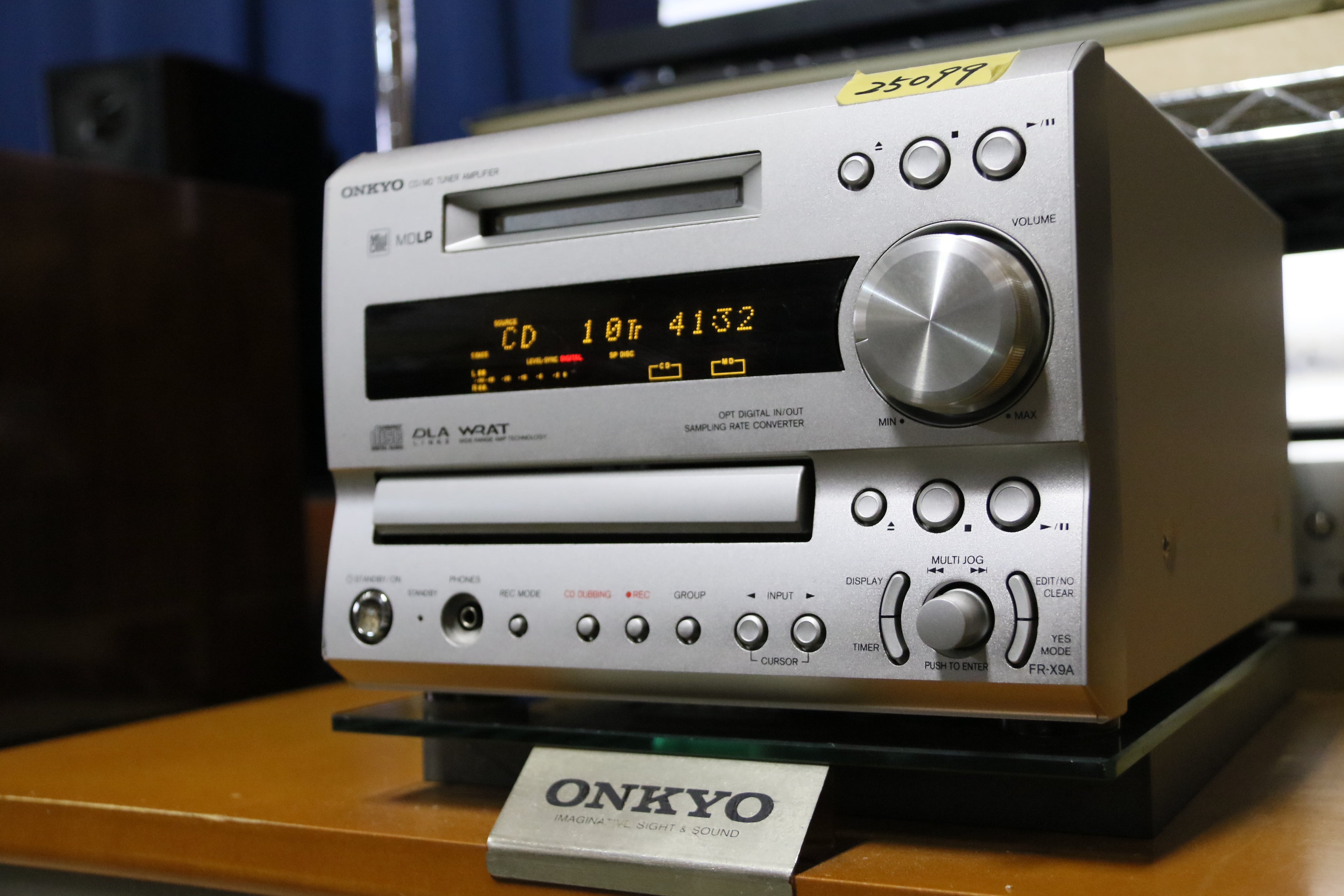 通電OK】ONKYO FR-X9A CD/MDコンポ スピーカー D-SX9A Amazon.co.jp