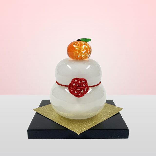 ガラスの鏡餅 | JIZAING×INDEN