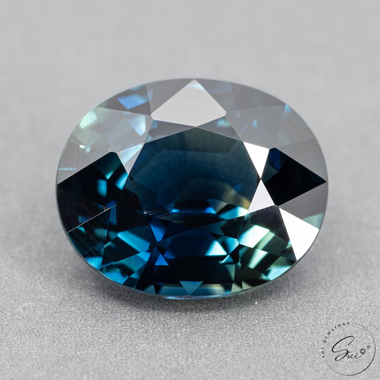 天然【非加熱】ティールサファイア 3.11ct GRA/GIA鑑別書 | SUI GEMSTONE