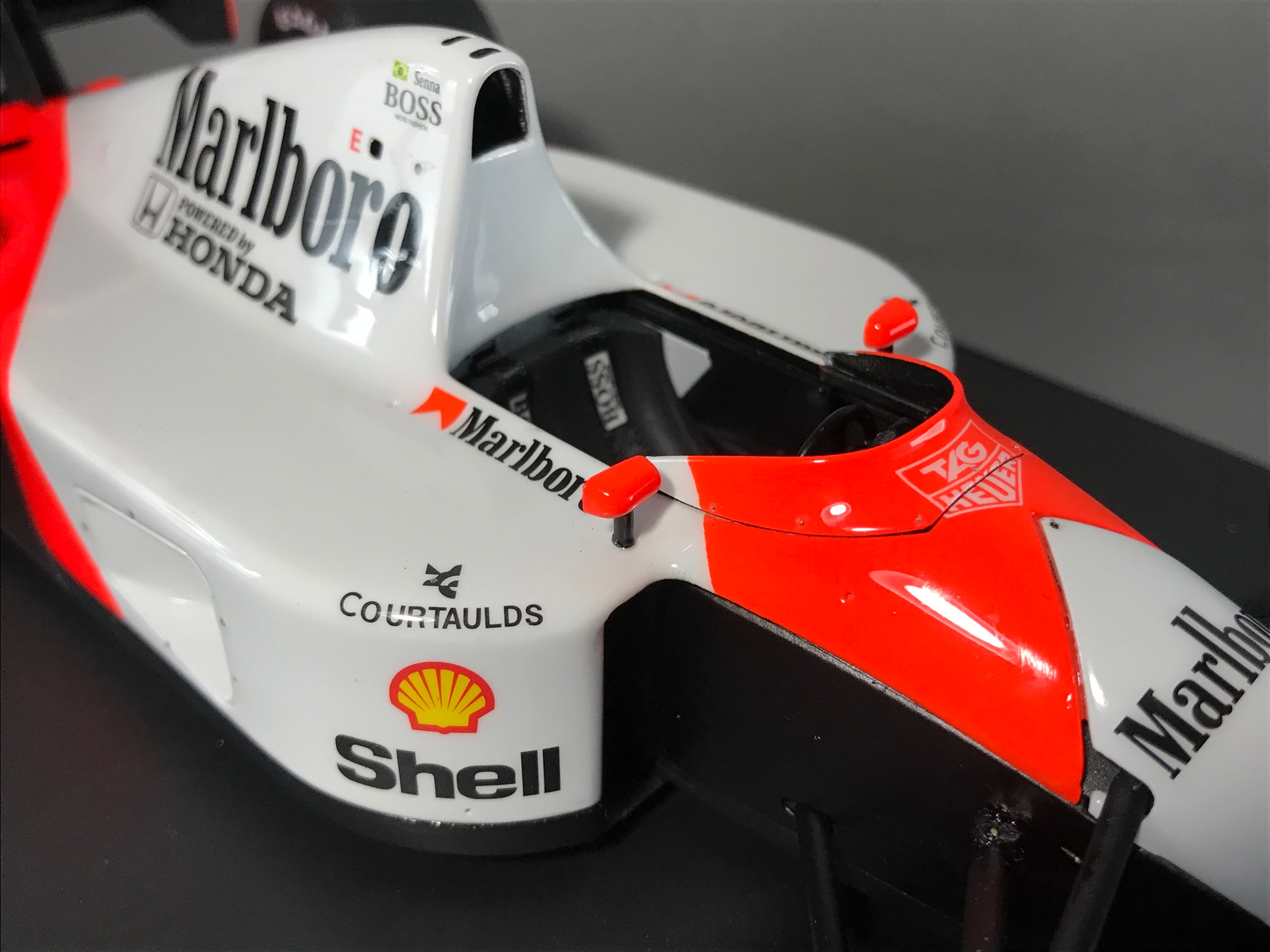 依頼製作］フジミ1/20 マクラーレンホンダMP4/6徹底改修プロポーション