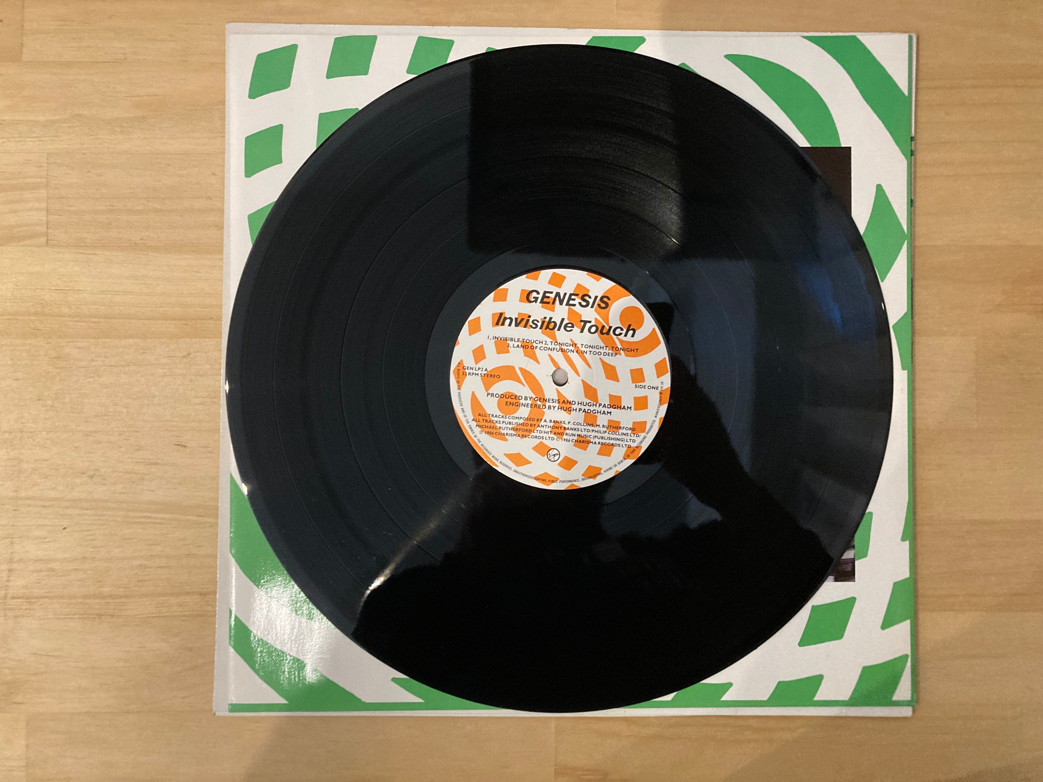 GENESIS / Invisible Touch | sixteen records (シックスティーンレコード)