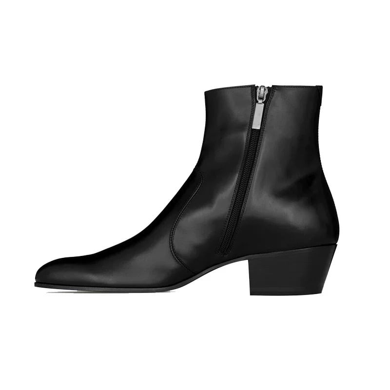 脱ぎ履き楽】﻿【サイドジップブーツ【高品質】 | Wide Range