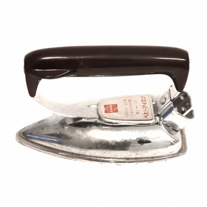 松下電器産業株式会社・ナショナル・ベビーアイロン・NI-17/箱付・昭和