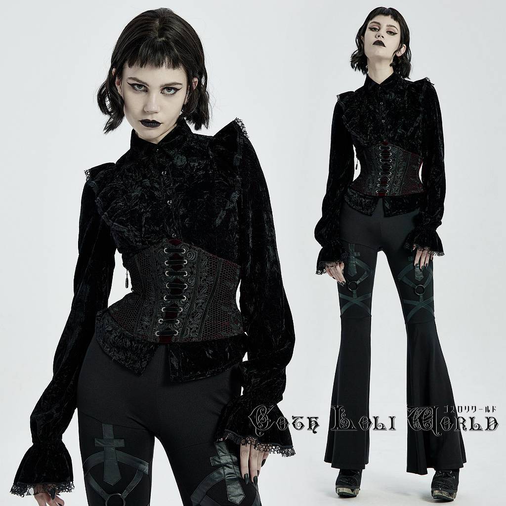 即納/送料無料】WS-426YDF-BK-RD サイドファスナーレースデザイン