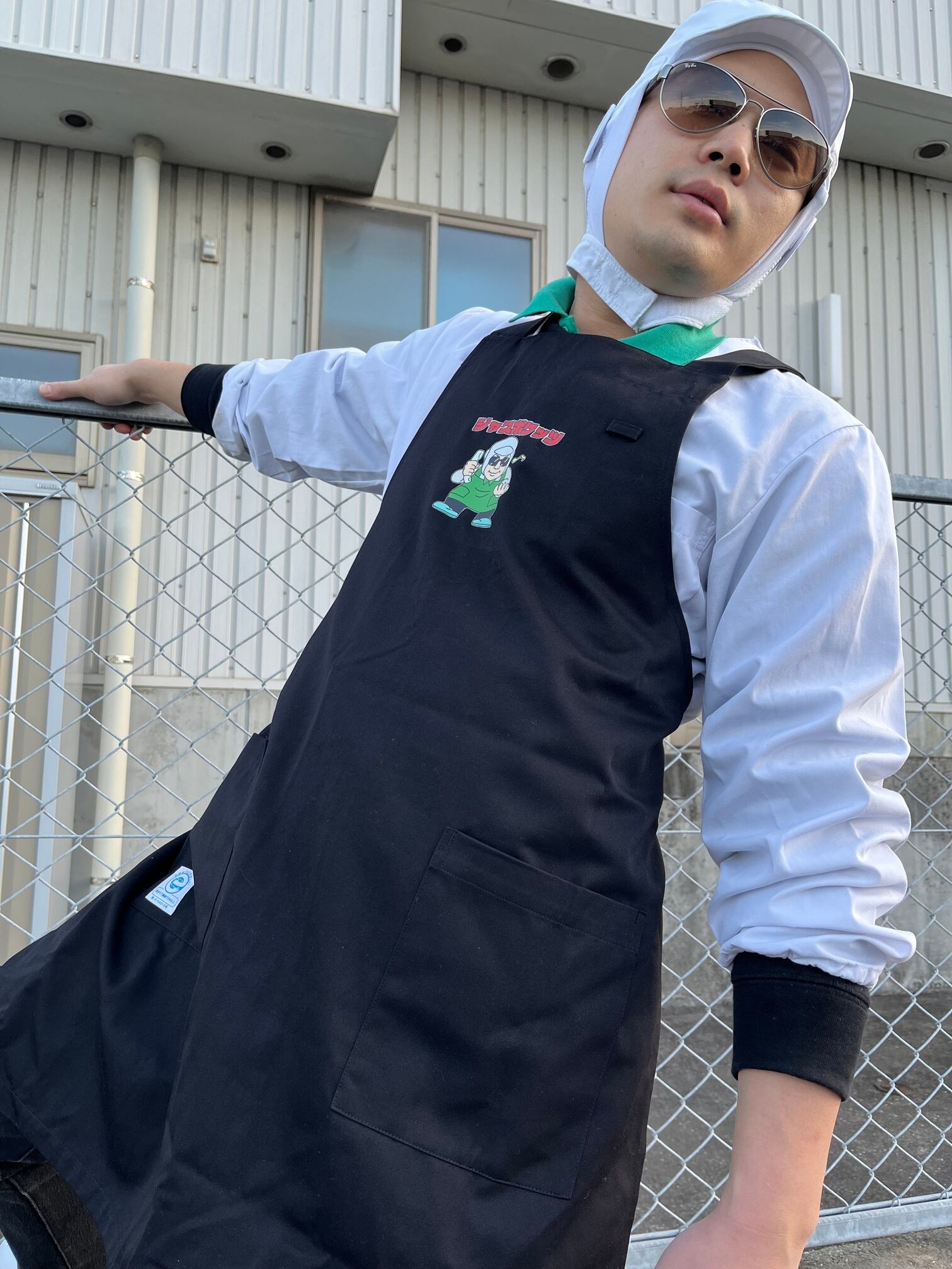 ジャスポケッツ！」プレミアムエプロン【ブラック】 | ファインズTAKEDA