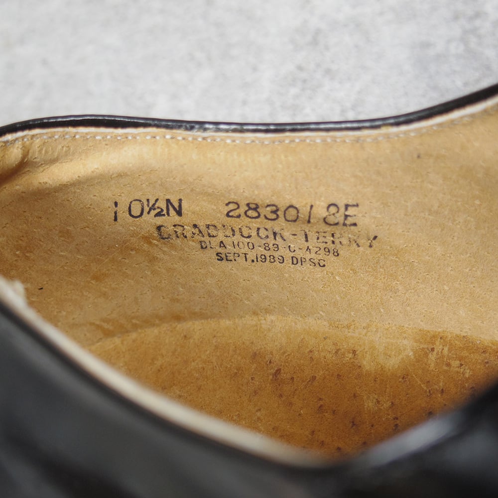 未使用箱付き品 80s-90s U.S.NAVY アメリカ海軍 サービスシューズ | armee