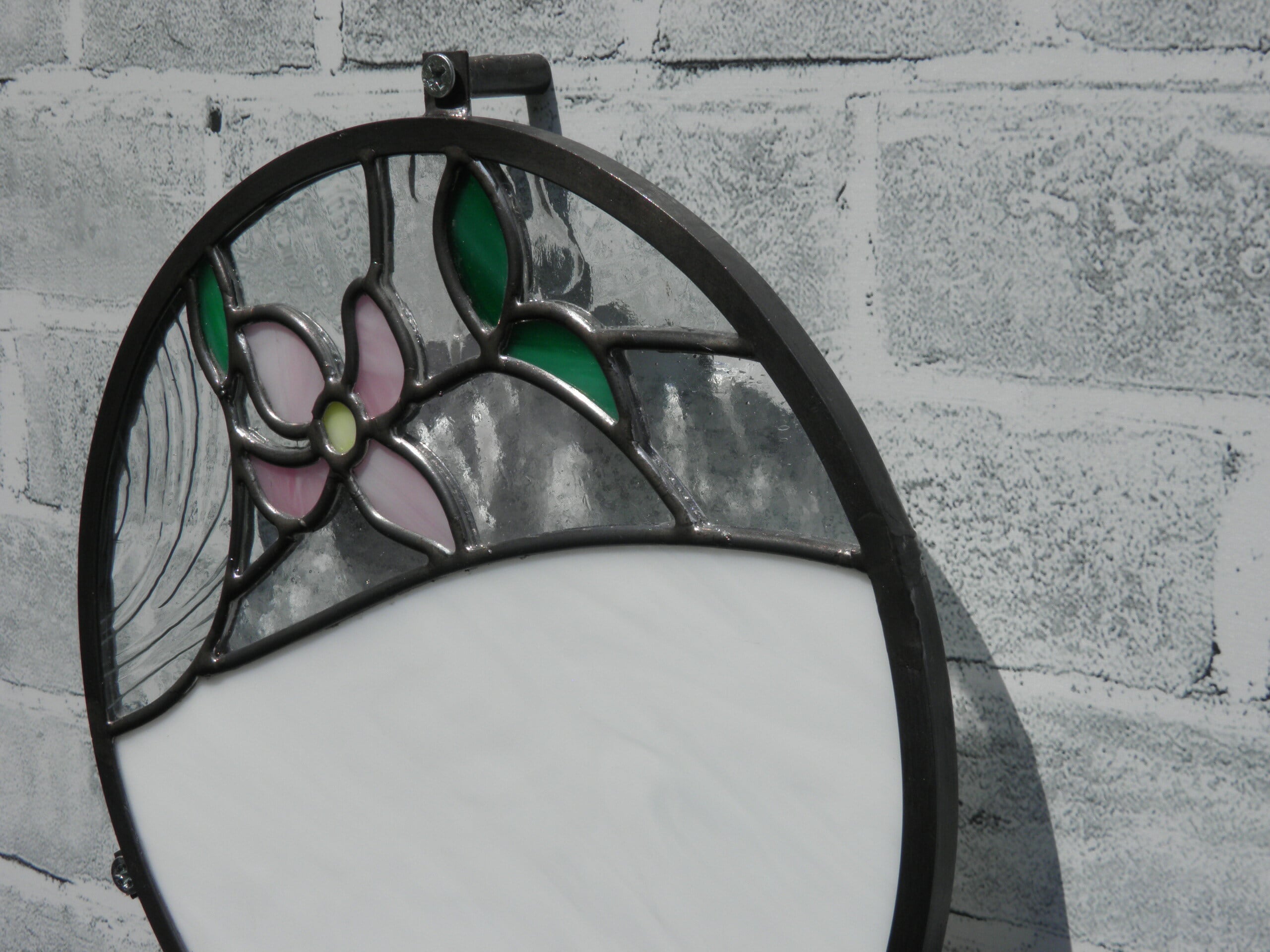 ステンドグラス ガラス 表札 hanamizuki | グラスアート川原