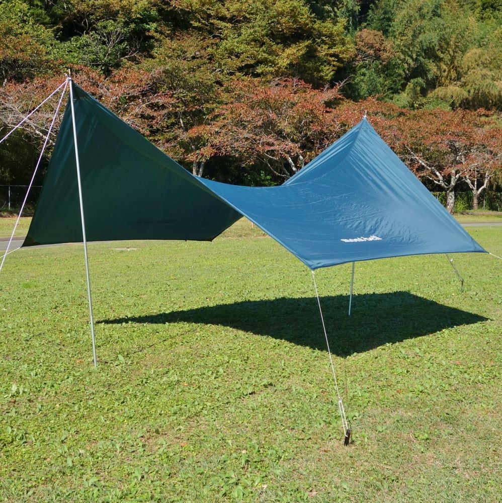 美品 モンベル mont bell Mini Tarp HX ポール セット ミニタープ