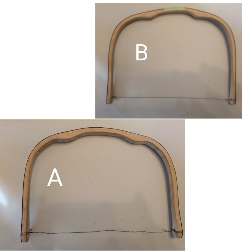 洗練のハンドルA・48cm1本☆ナンタケットバスケット用 | ナンタケット