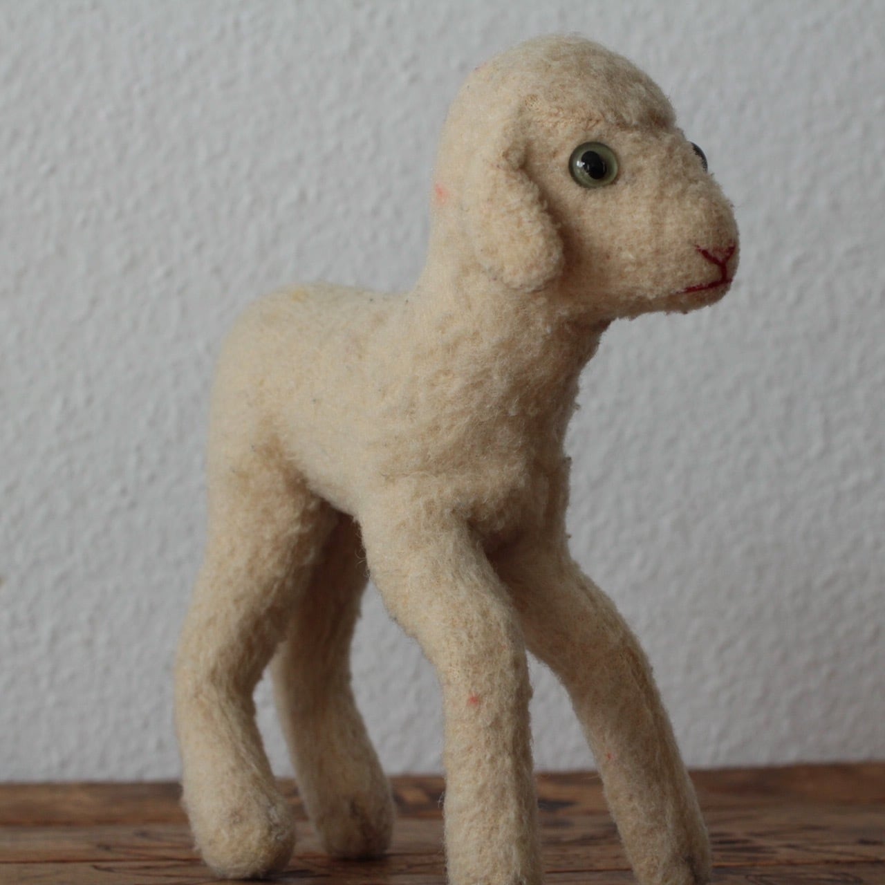 194]アンティークシュタイフ 羊のLamby ランビー 22cm ひつじ/ヒツジ