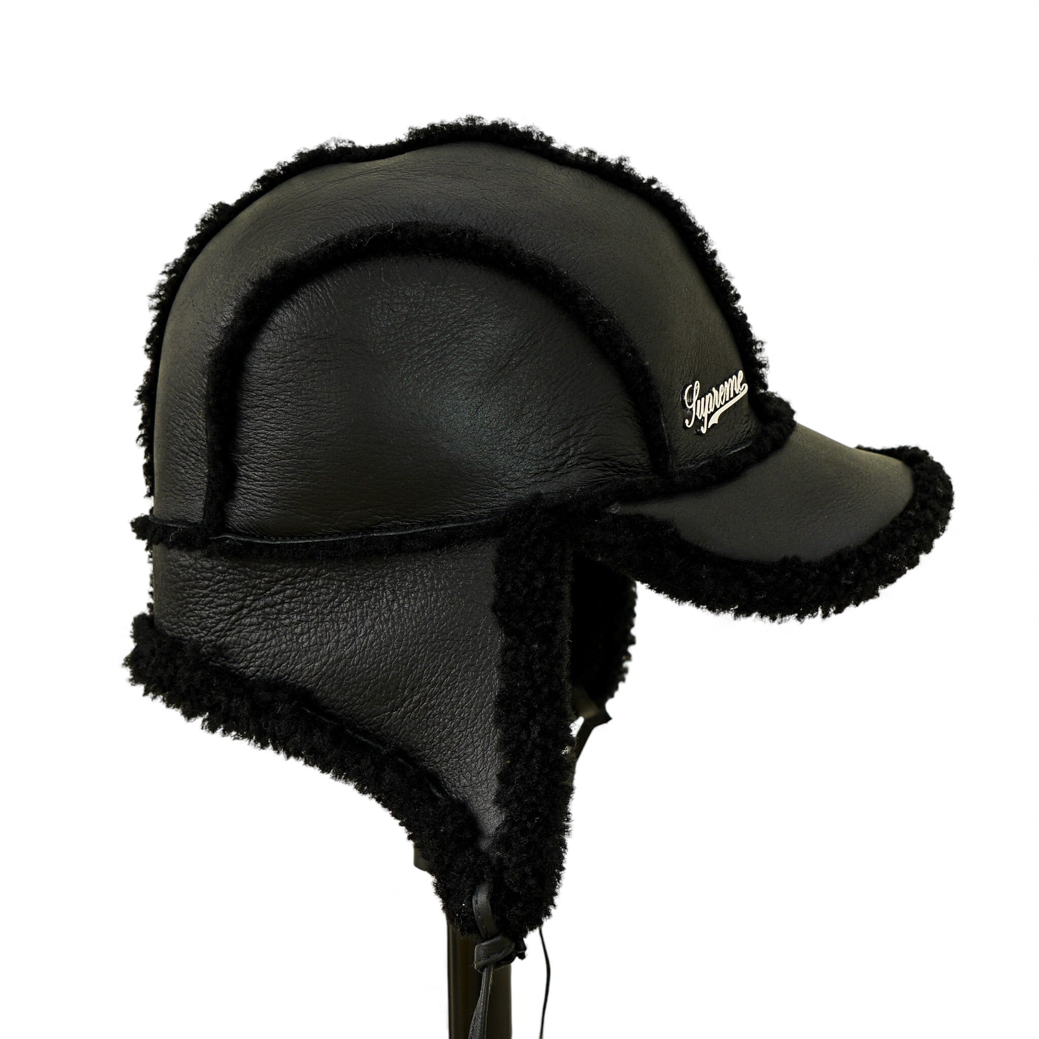 Supreme シュプリーム Shearling Lined Earflap CAP ムートン 耳当て