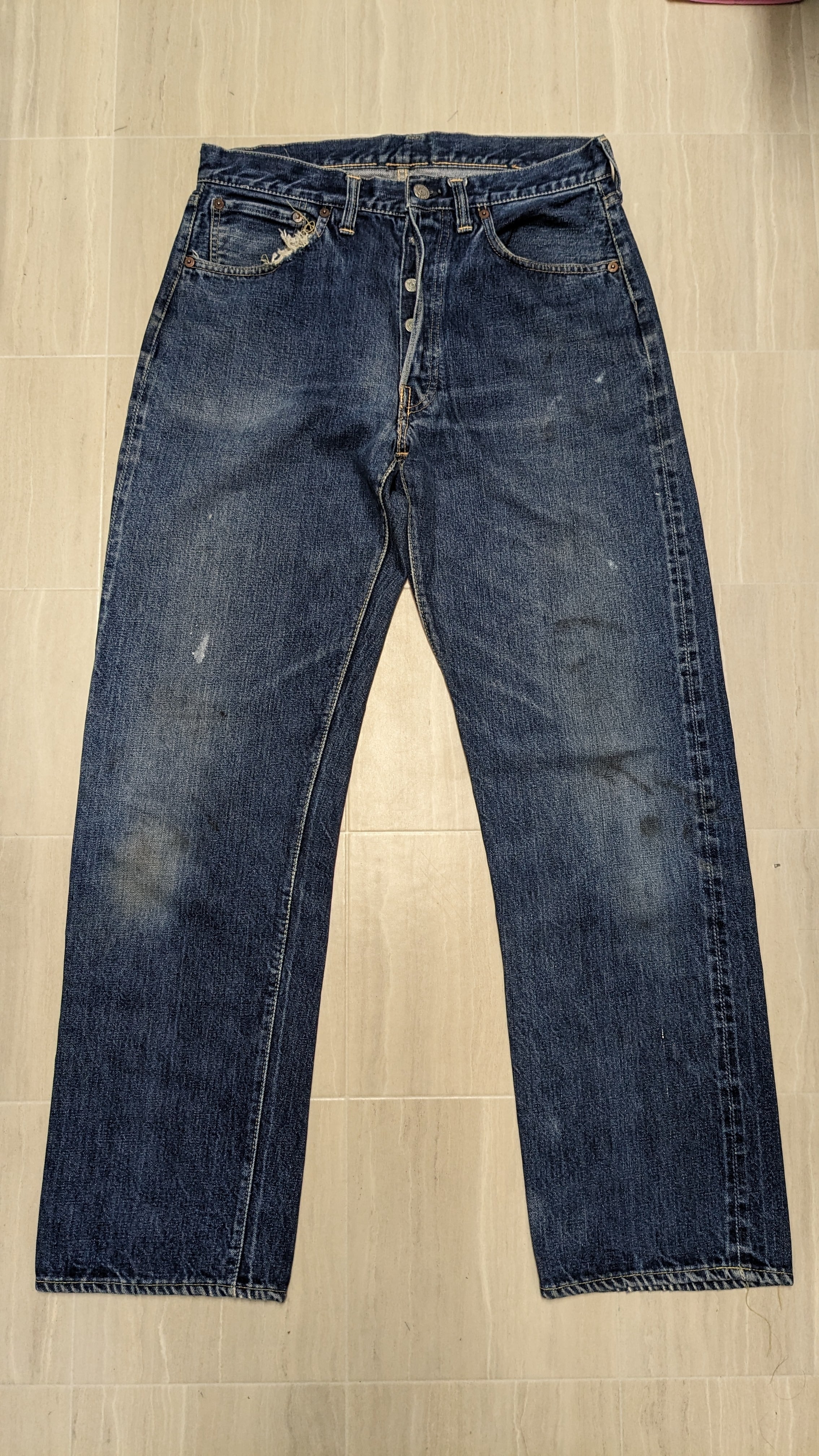 特別セール！希少Vステッチ！Levi''s リーバイス 501 bigE タイプS