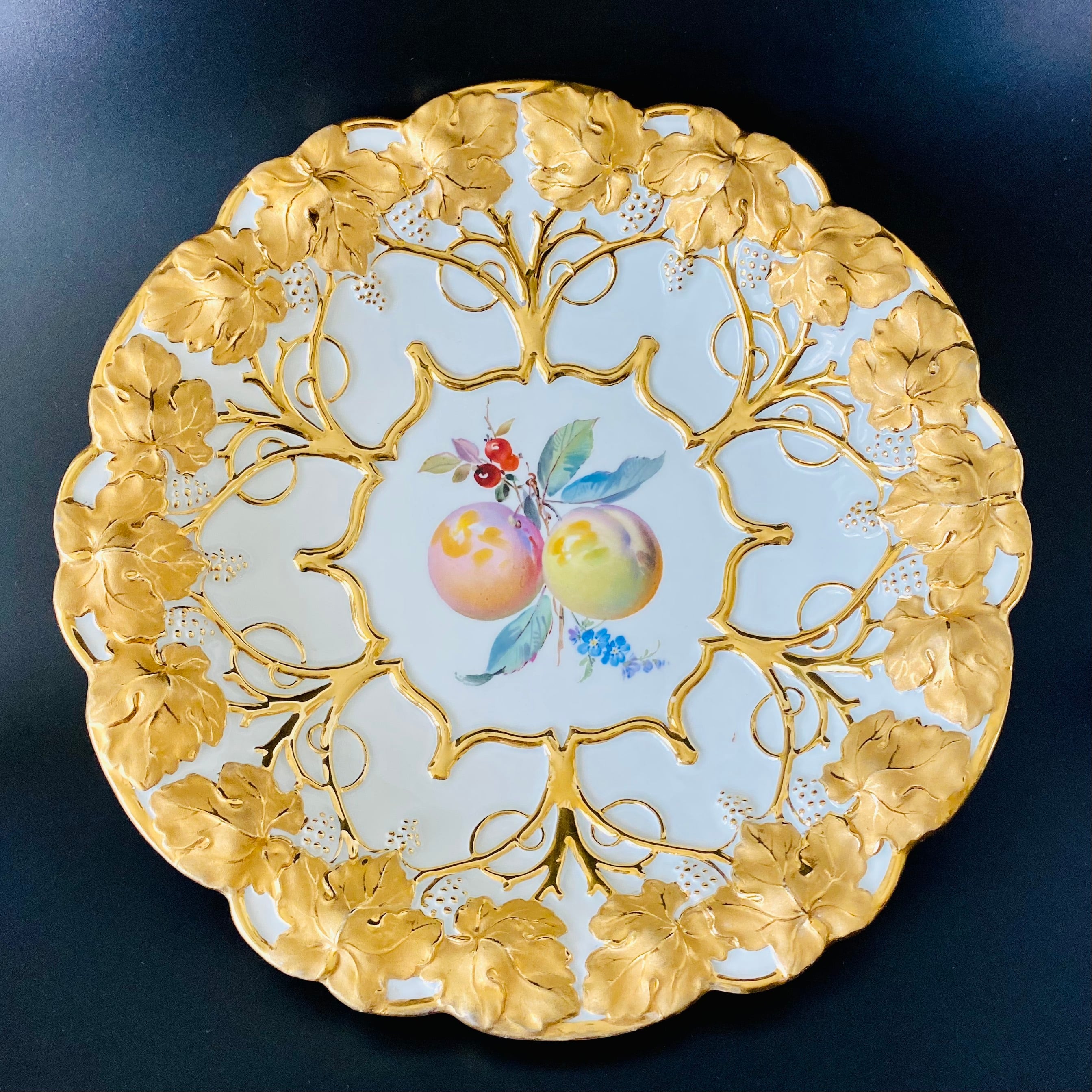 ☆マイセン☆1級品/カップ＆ソーサ/花柄/ゴールド/アンティーク/高級