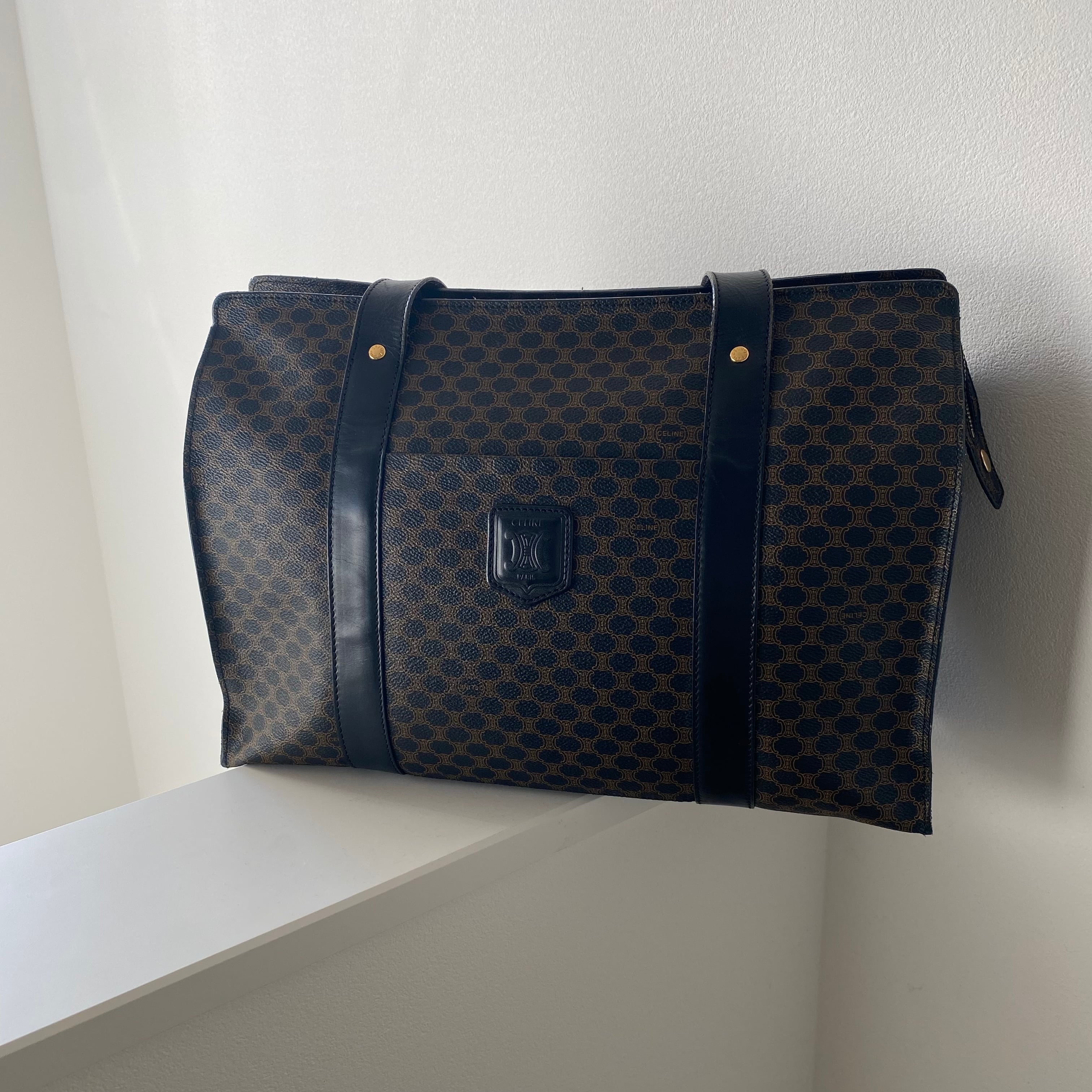 CELINE】セリーヌ マカダム柄 トートバッグ | Vintage Closet 2022