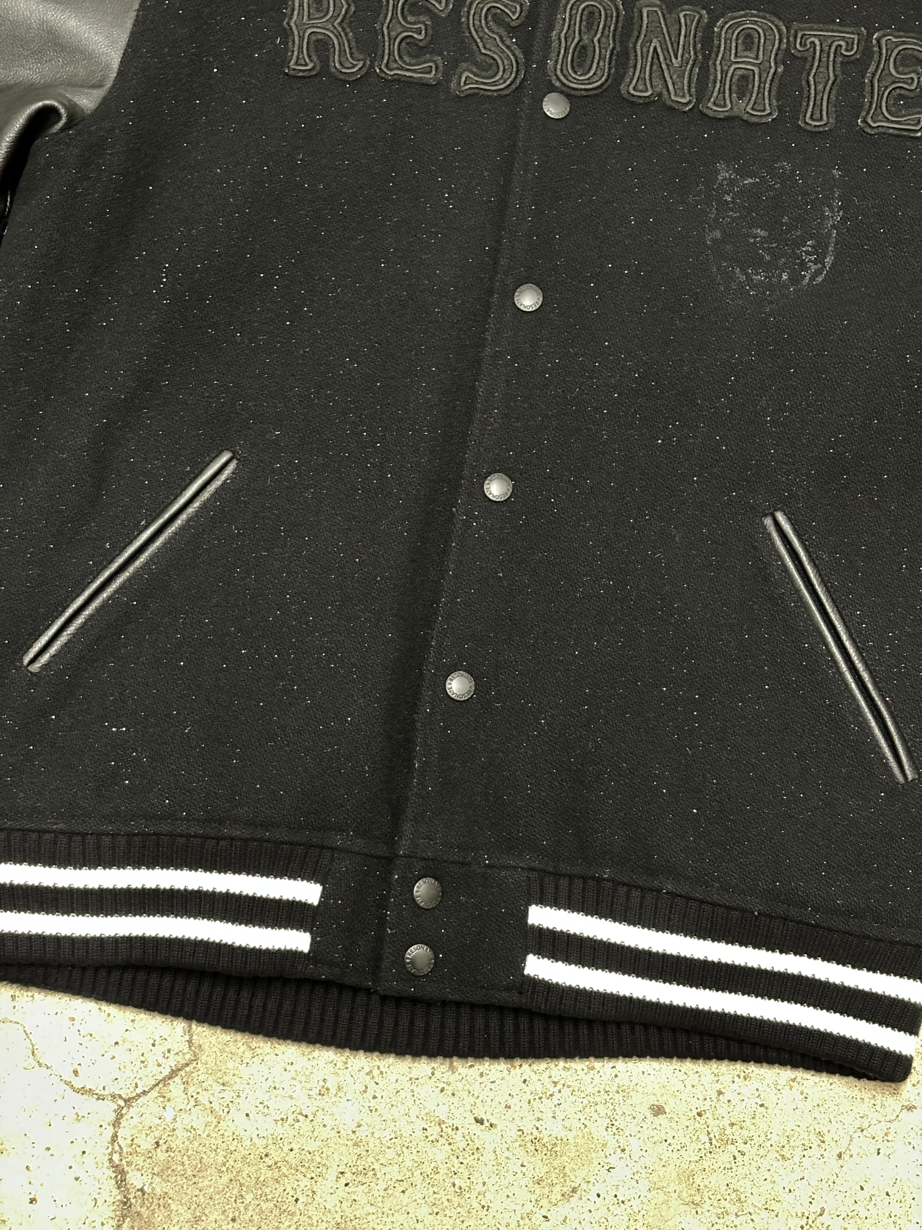 00s RESONATE GOODENOUGH/Logo patch Stadium Jacket/M/ロゴパッチ