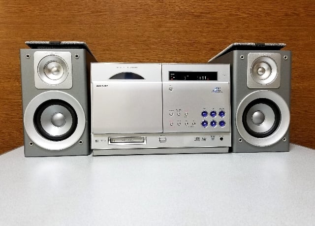 1ビットデジタルシステム SHARP SD-CX8 MD & CDコンポ 美品・完動品