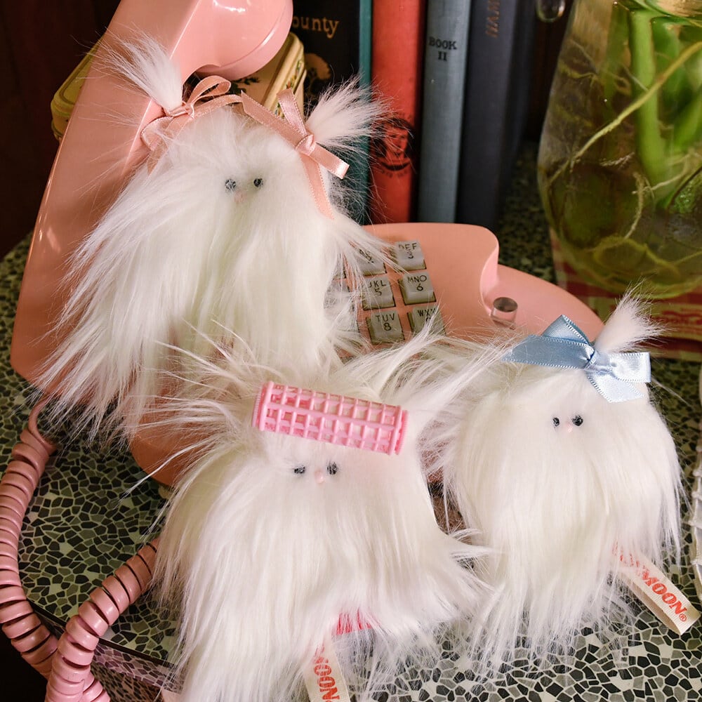 kmrii キーホルダー ケムリ キーチェーン 白系 y2k 00s スカル kmrii