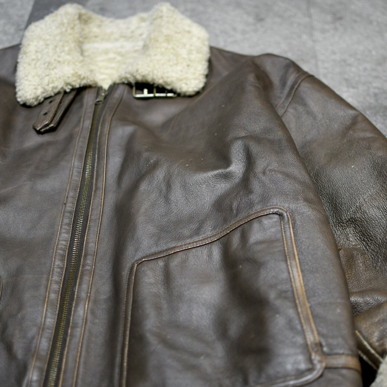 special Wilsons B-3 type reversible leather jacket | kroneko