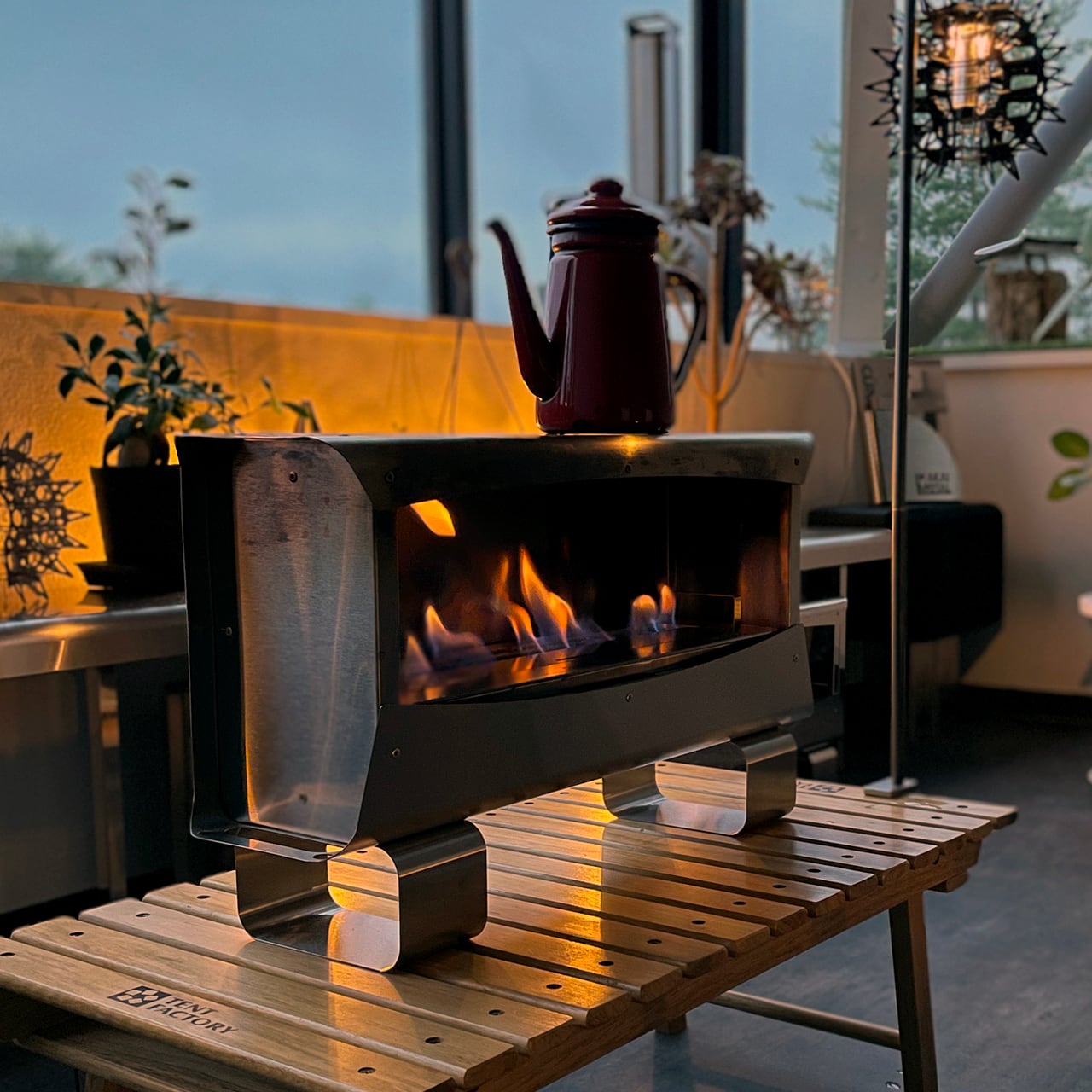 CURVAPOD】焚き火台ÜKA & 専用バイオエタノールユニットYÜRAセット