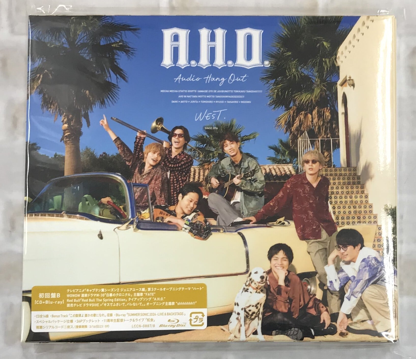 WEST. / A.H.O. -Audio Hang Out- / 初回盤B (CD+Blu-ray) | 最北のCD