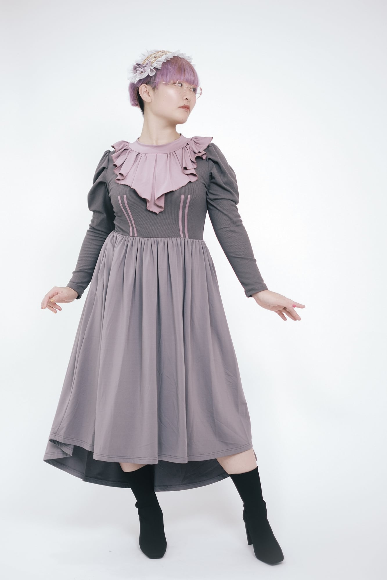 ジャージロリータ エンジェル (グレー)ワンピース | カワイイカルト