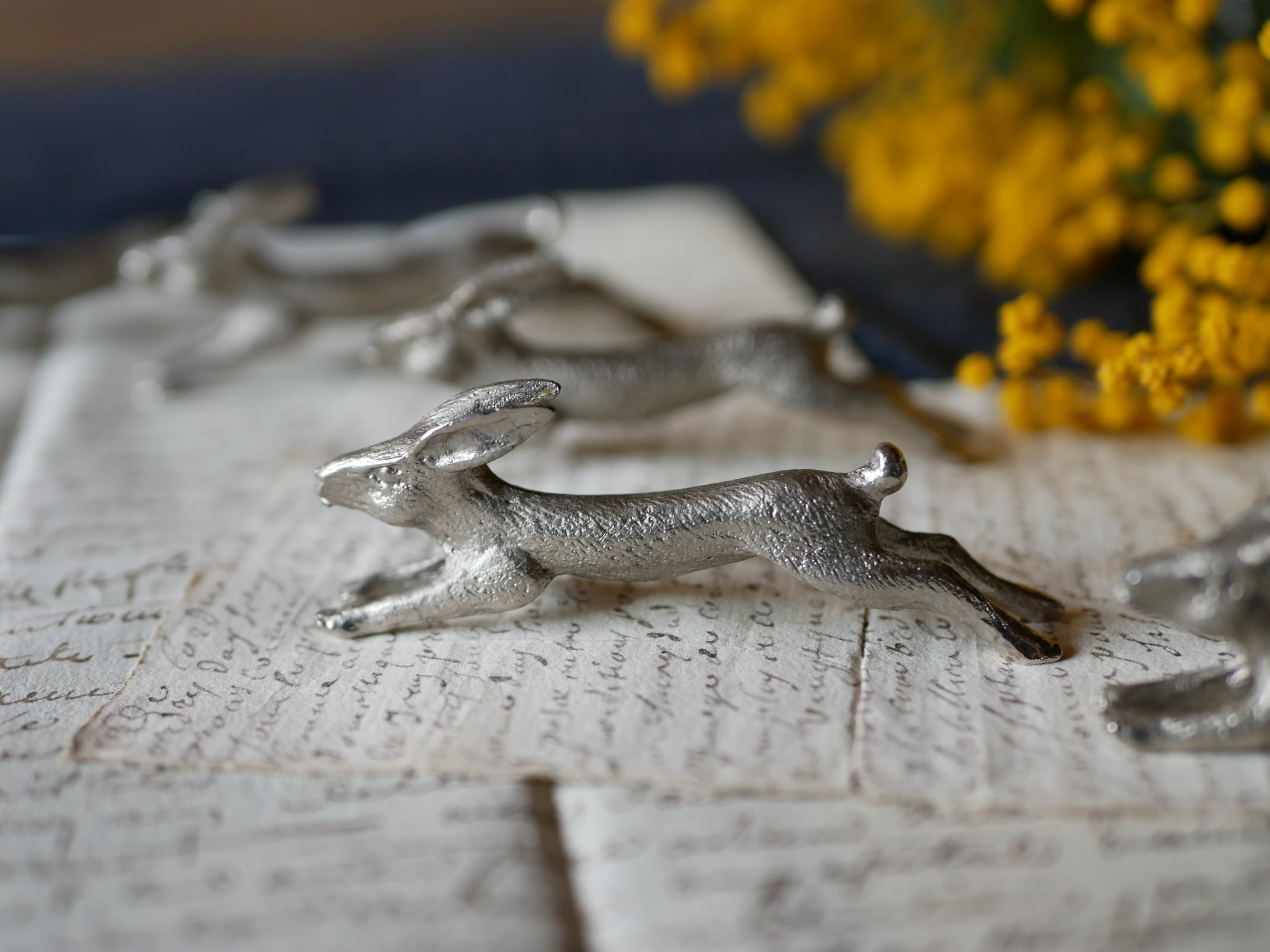 ウサギのナイフレスト フランスアンティーク ブロカント | フランス