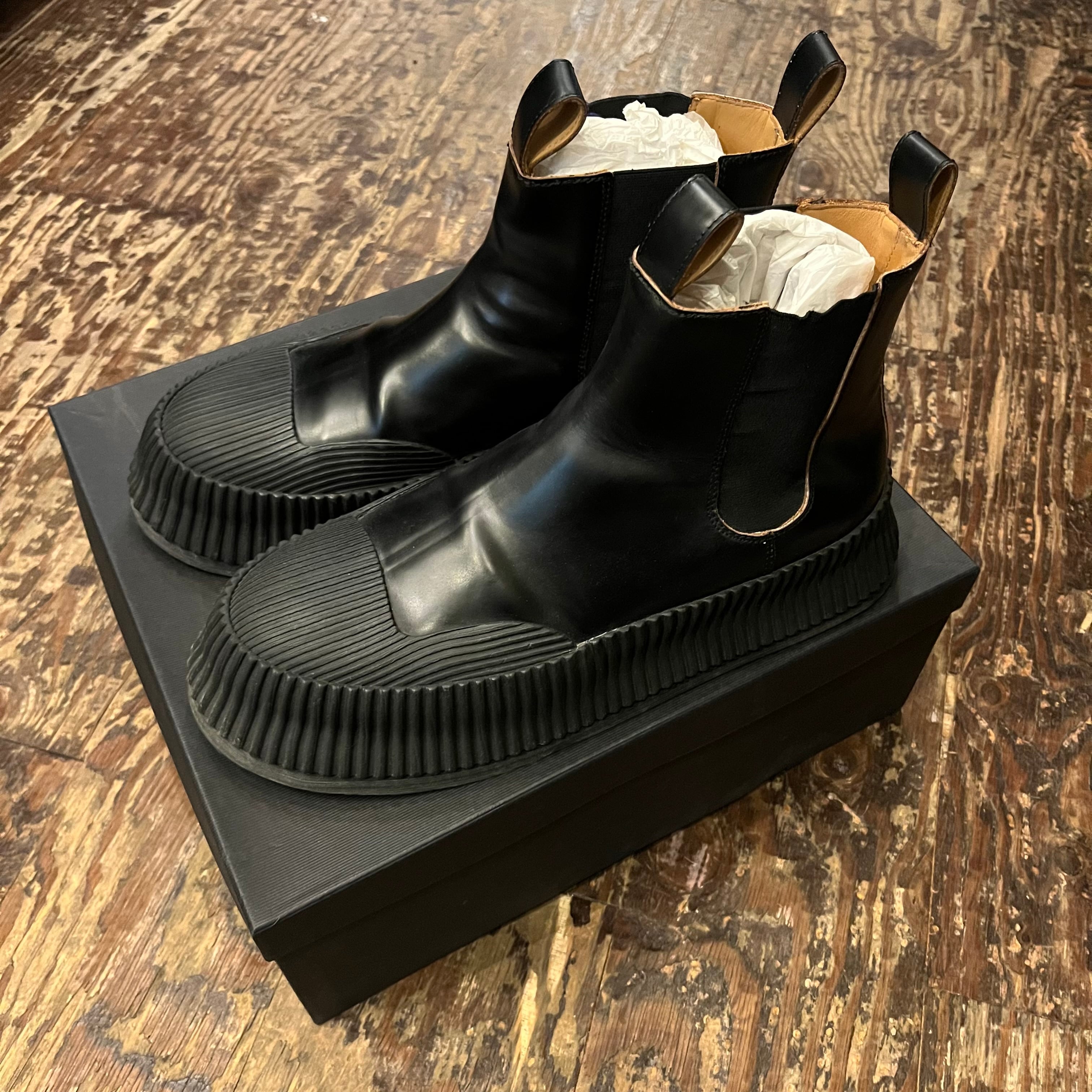 JIL SANDER ジルサンダー サイドゴアブーツ プラットフォーム SIZE. 43