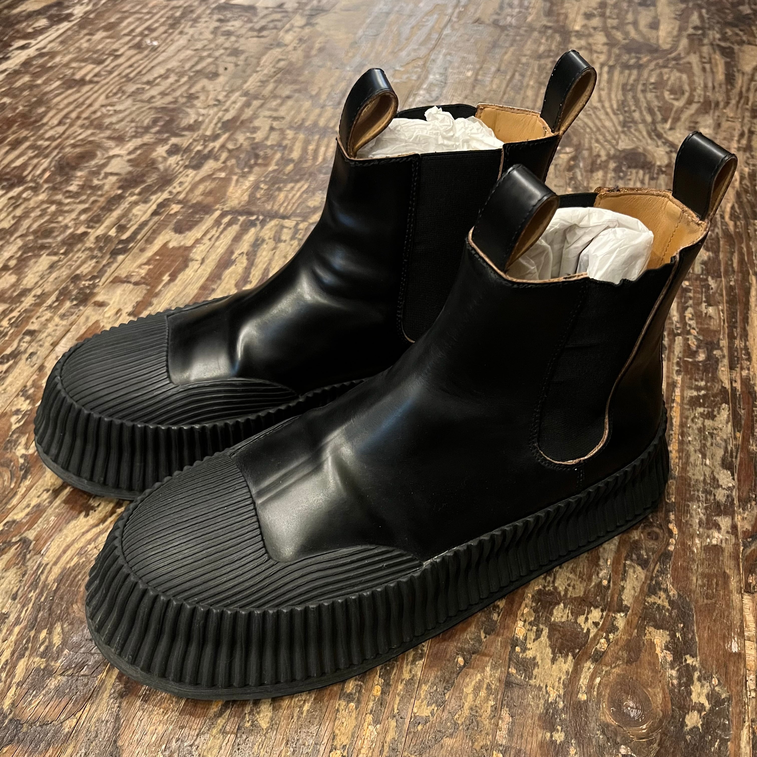 JIL SANDER ジルサンダー サイドゴアブーツ プラットフォーム SIZE. 43