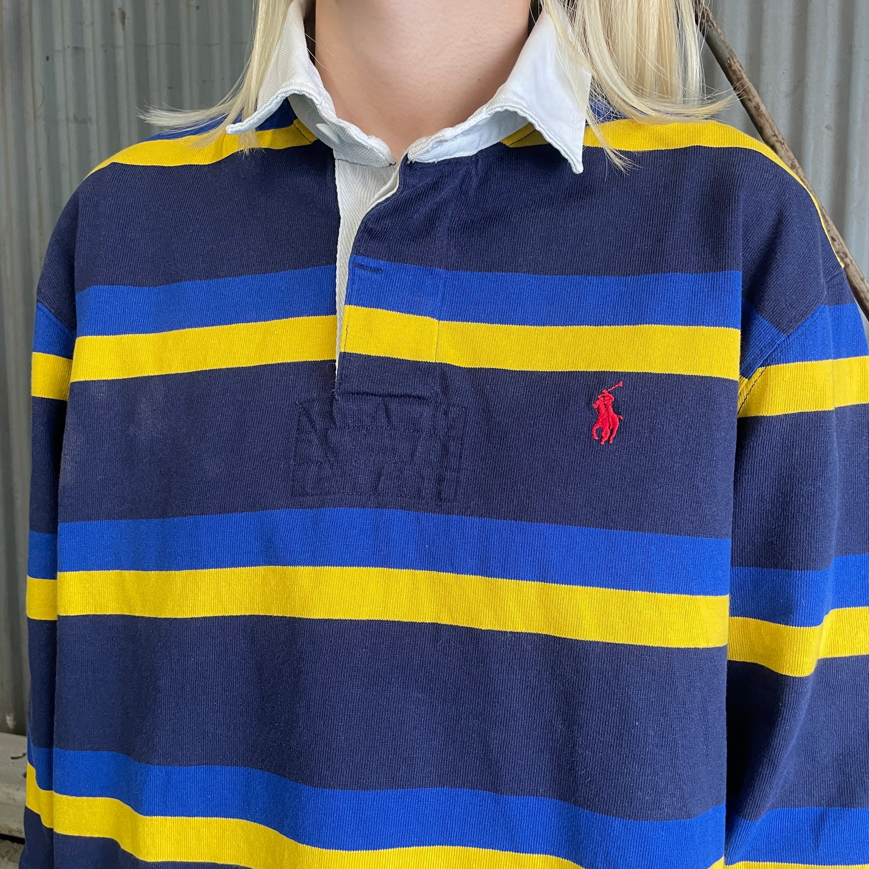 Polo by Ralph Lauren ポロバイラルフローレン マルチボーダー ラガー