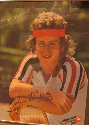 ☆ジョン・マッケンロー、7upポスター | リバティクロス