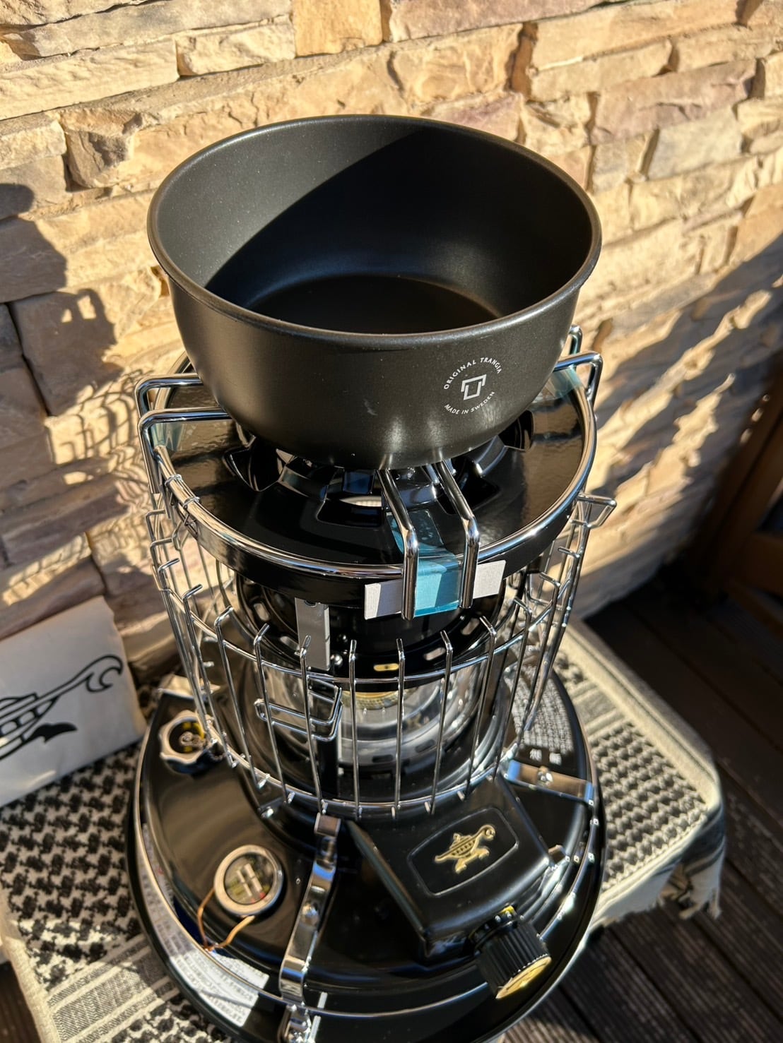 Aladdinアラジン】ブルーフレームクッカー(BF4101) ブラック | CAMP MARKET