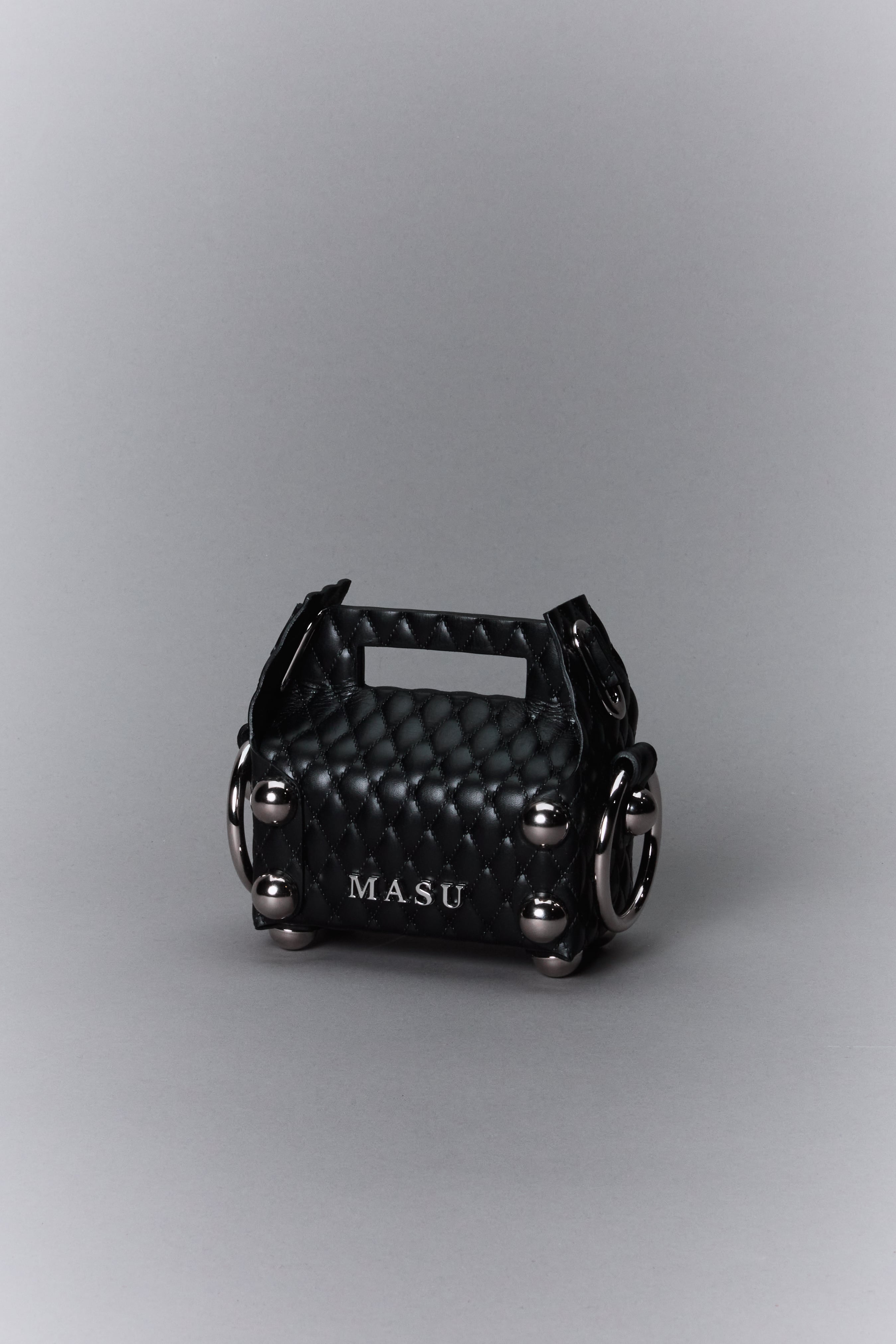 25AW】MASU エムエーエスユー / LEATHER CAKE BAG PETIT / ケーキ