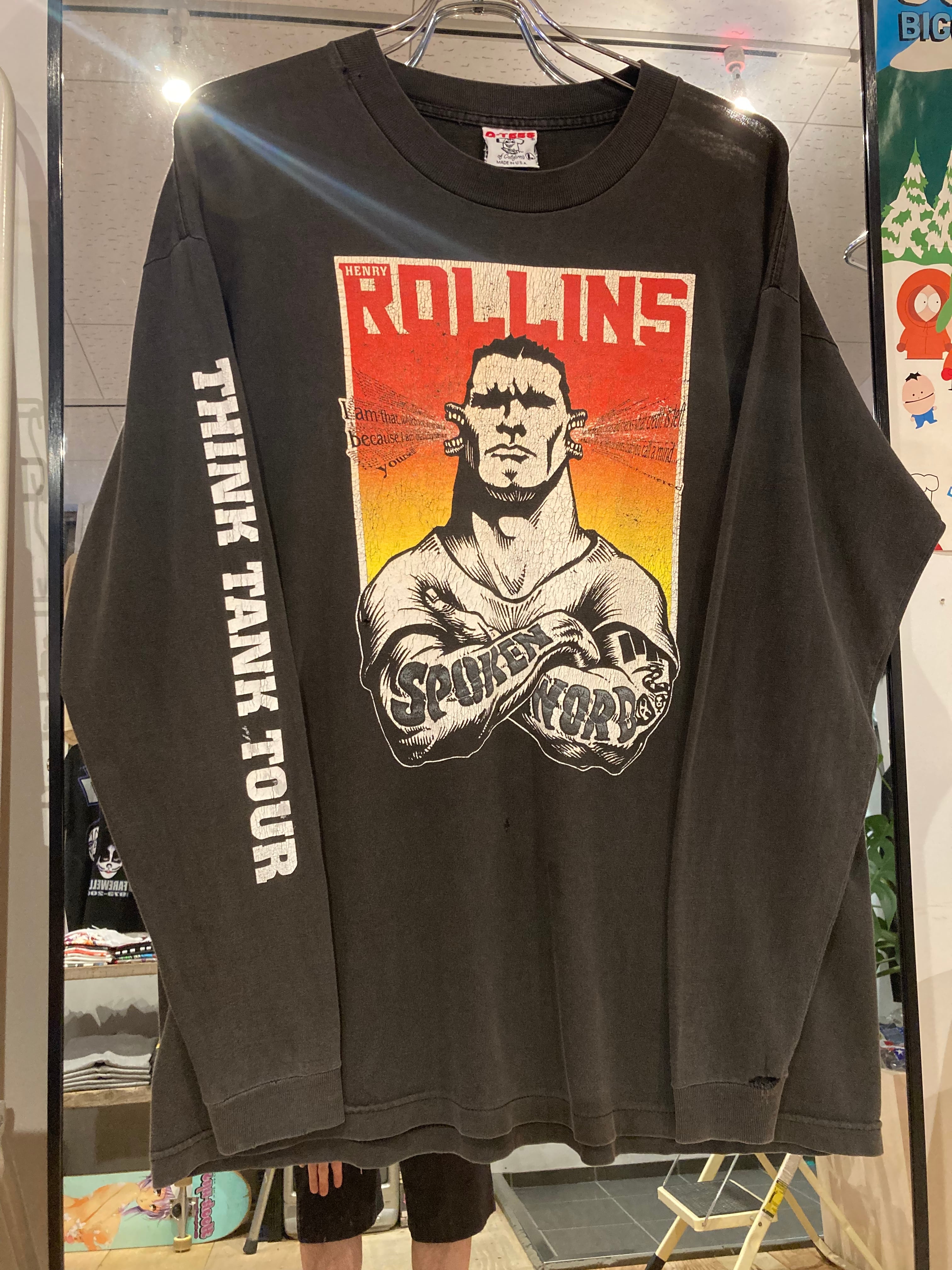 90's HENRY ROLLINS Tシャツmade in U.S.A (SIZE L) | FASHION SPOT RAMONE