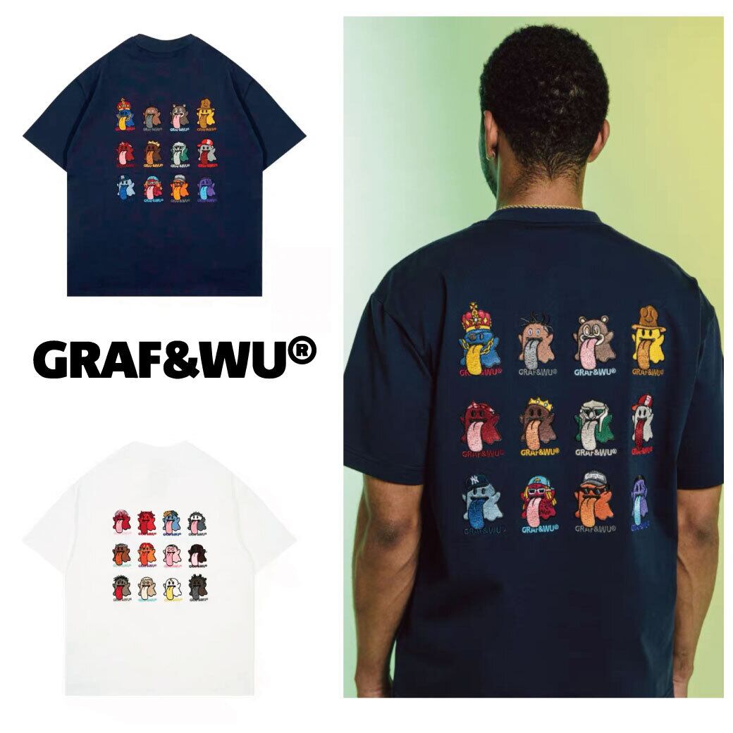 GRAF&WU グラフアンドウー (graf-056) ロゴキャラクター Tシャツ