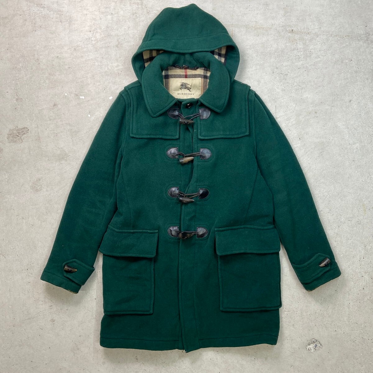 Burberry's バーバリー ウール ダッフルコート メンズL相当 古着