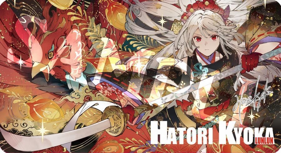 ☆LUNLUN Fes2024☆藤ちょこ先生☆芽吹きの剣☆プレイマット☆フル