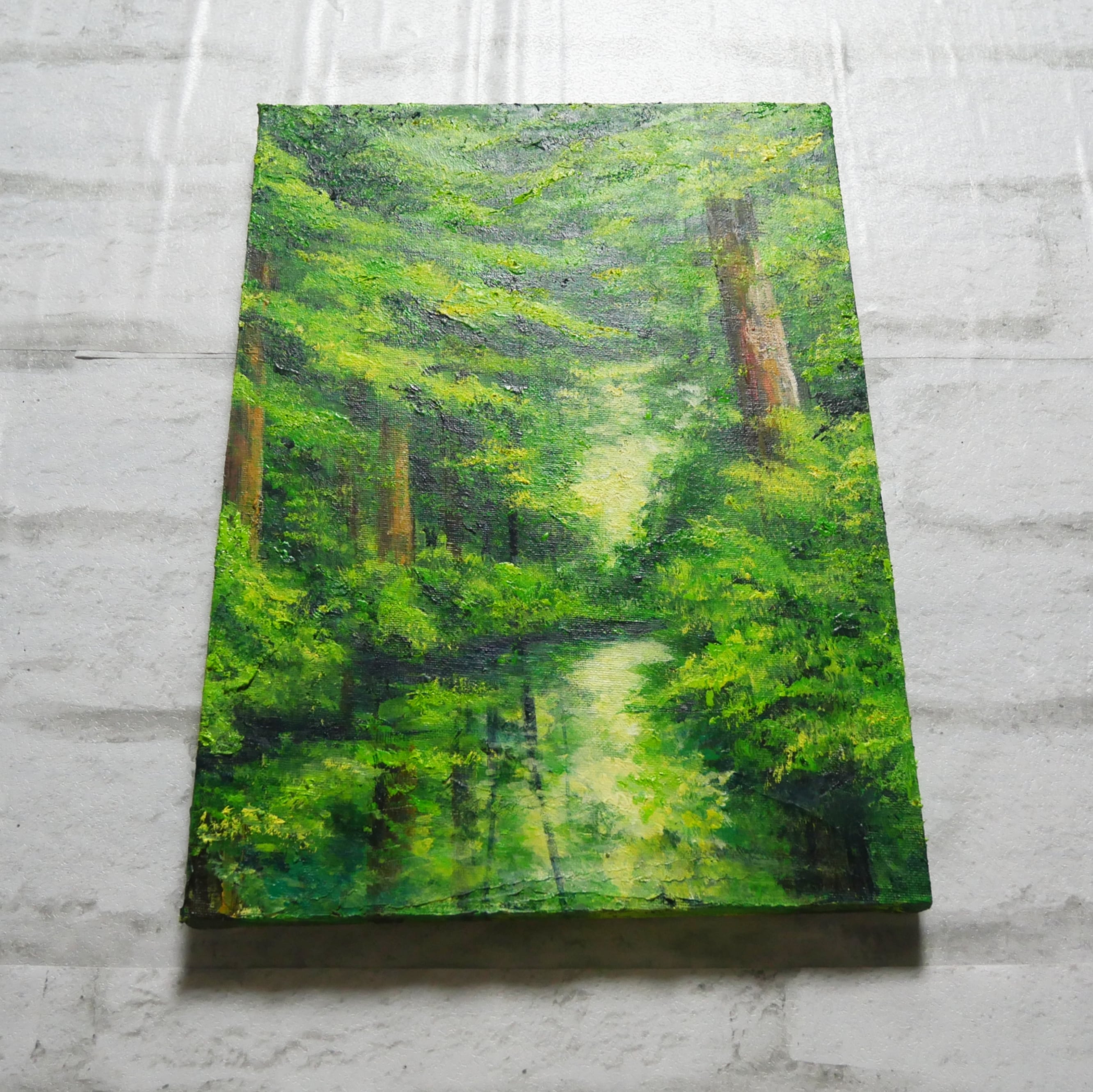 油絵 現代アート 愛 作者あんどうまさひろ 油彩画 油絵 現代アート 愛