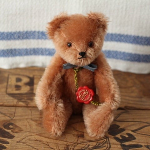 260]アンティーク/ヴィンテージ ハーマン オリジナル テディベア 15cm