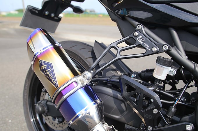 ZX-25R ('20~'22)アールズギア フルエキゾースト用 サイレンサーステー