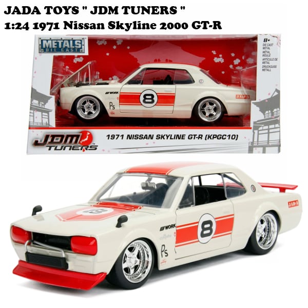 JADA TOYS社 1971 Nissan Skyline 2000 GT-R 1/24 | Mugen Gas station