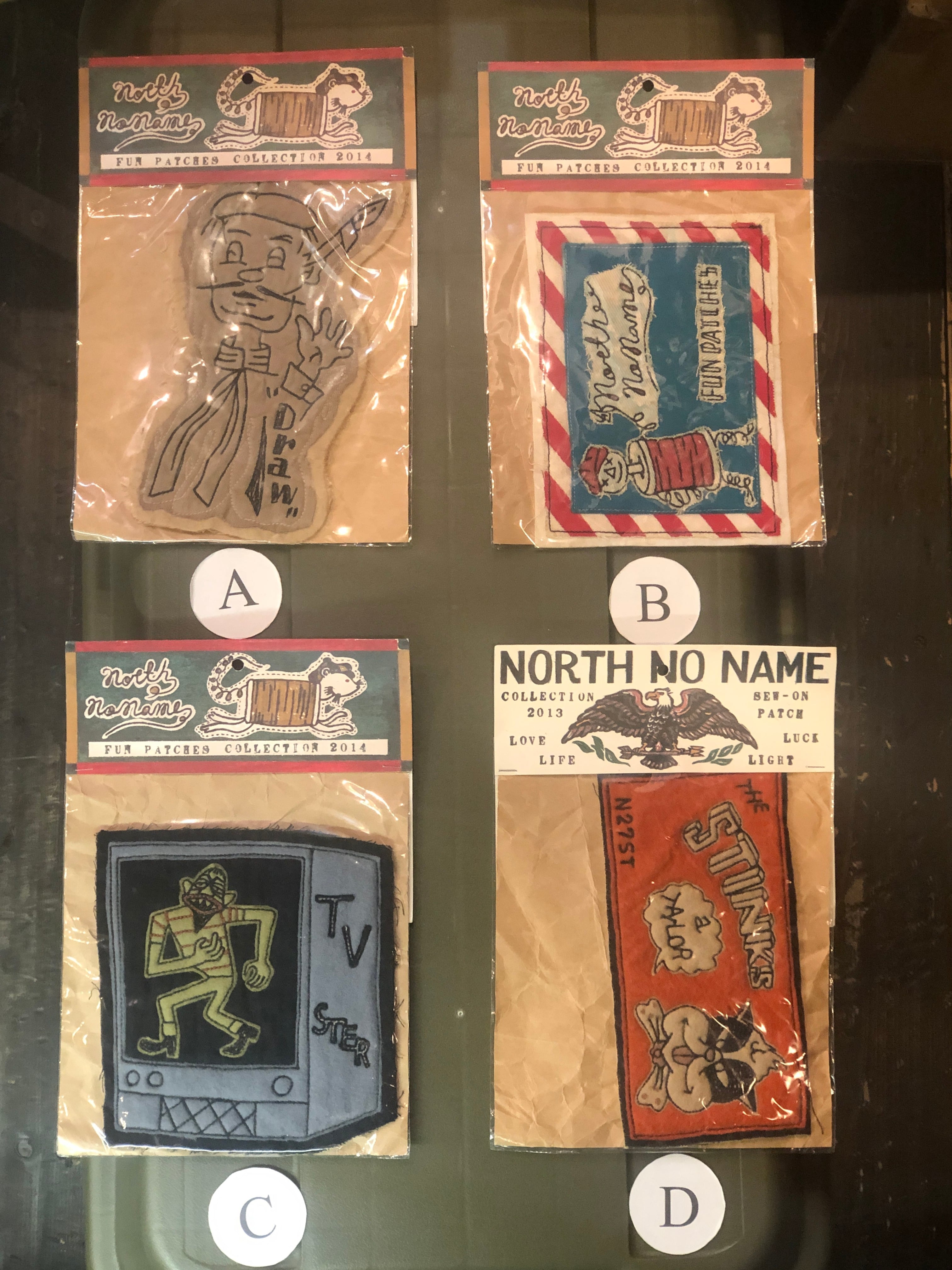 NORTH NO NAME】ノースノーネーム FELT PATCH / フェルトパッチ