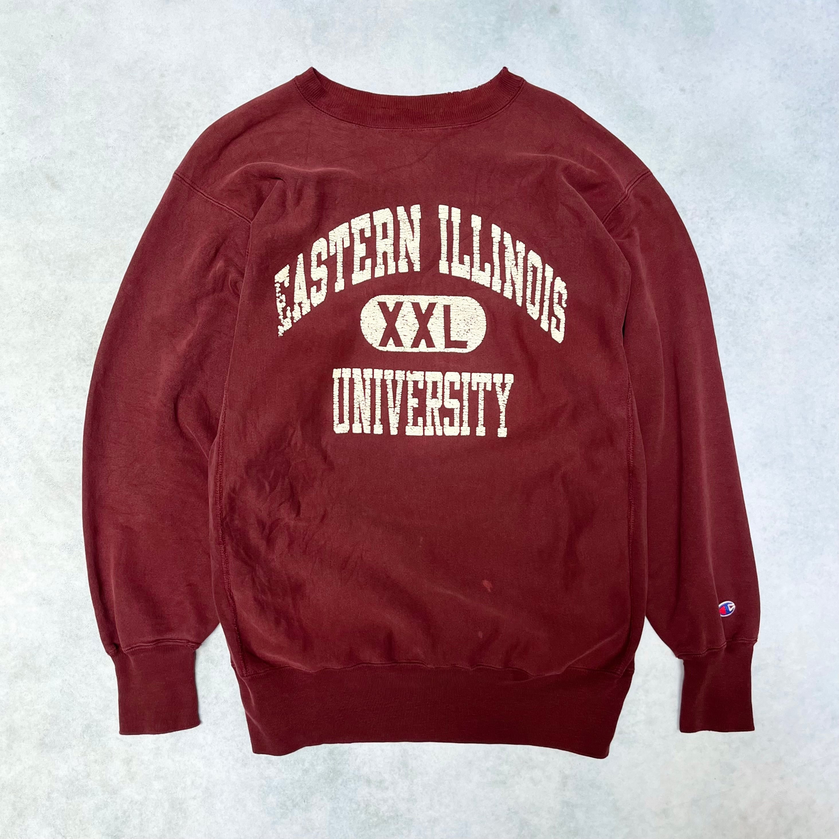 90's USA製 チャンピオン リバースウィーブ 3段プリント XL | 古着屋DIGDIG