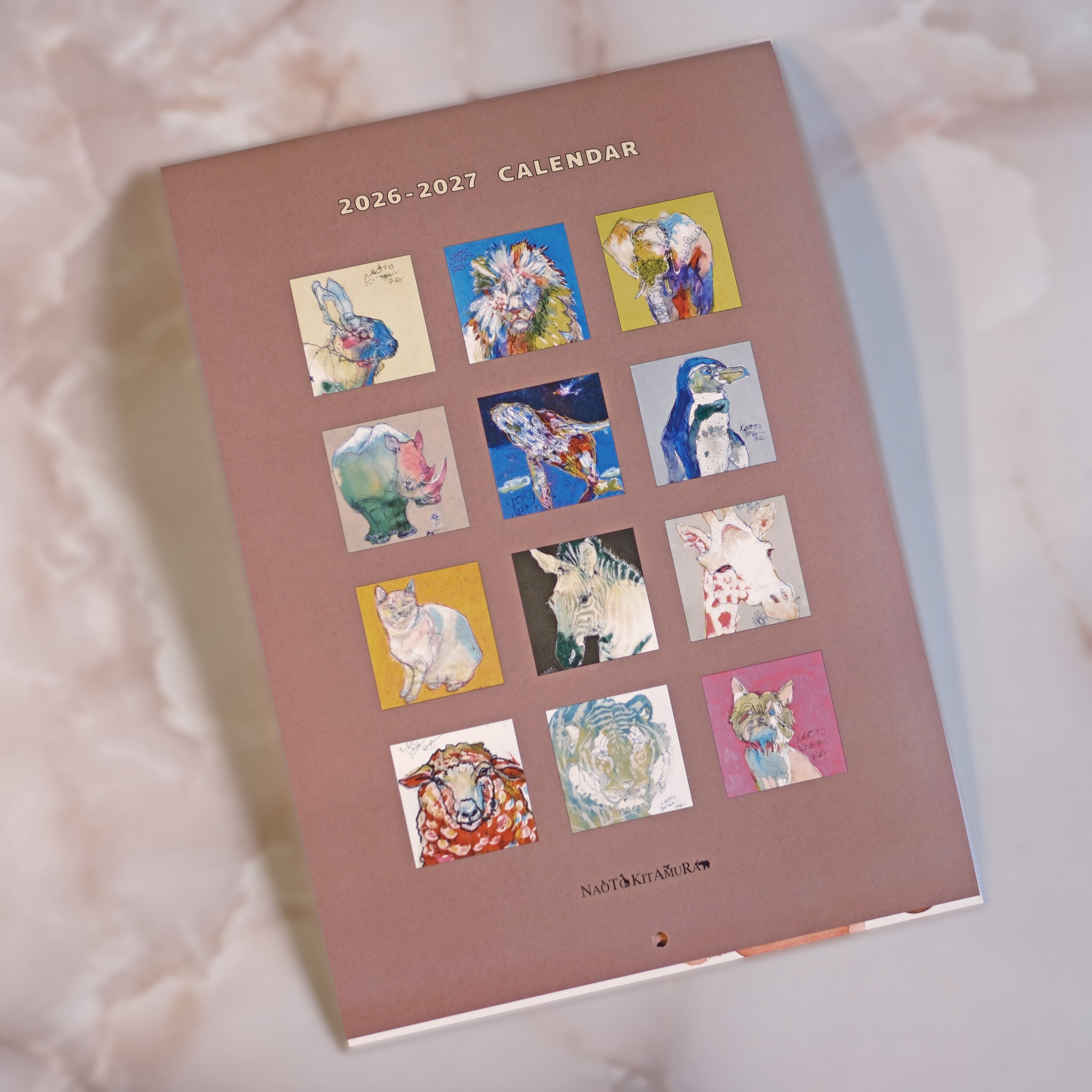 4月始まり】2026-2027 NAOTO KITAMURA カレンダー | NAOTO KITAMURA
