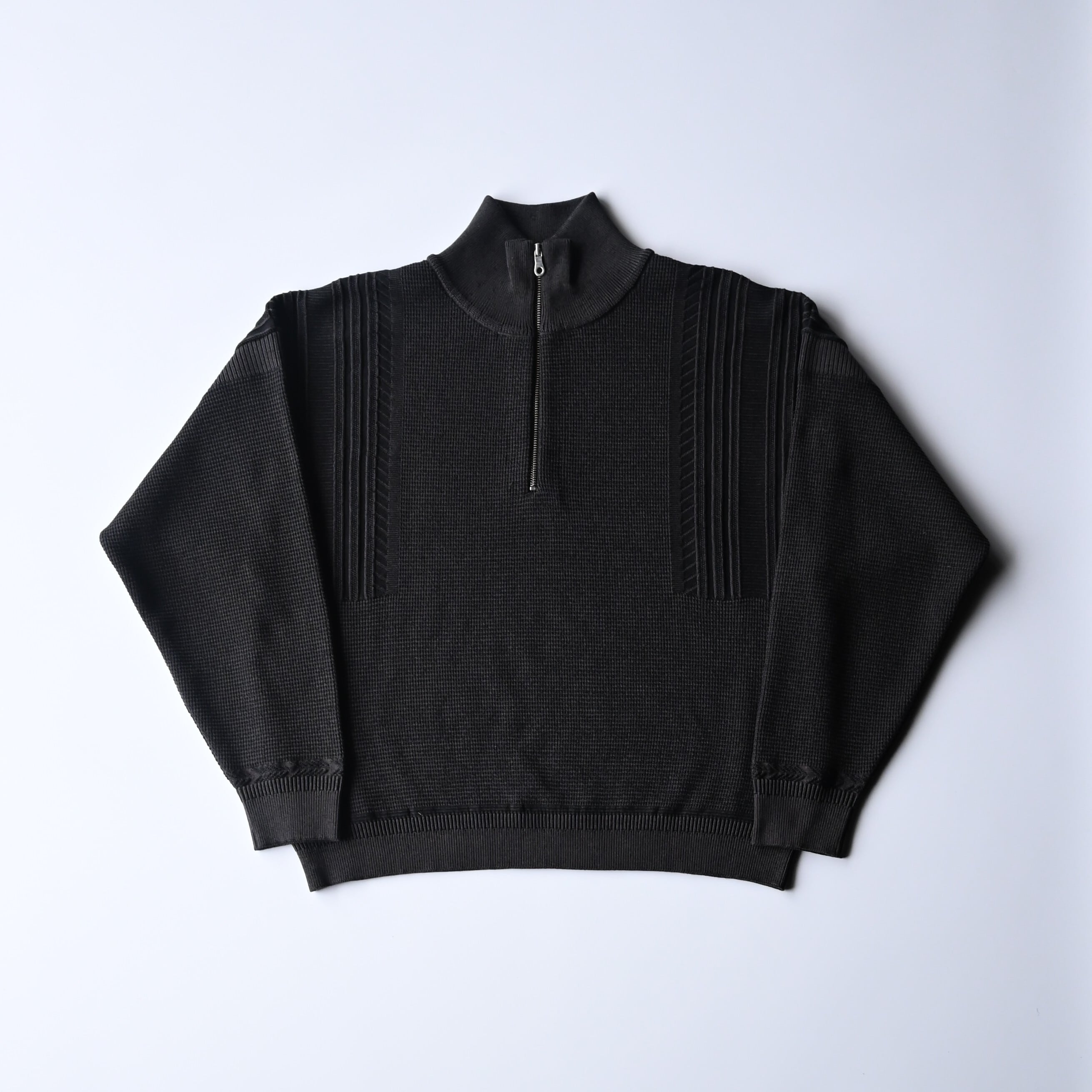 YASHIKI / Fuyushigure Half Zip Knit | GANKO