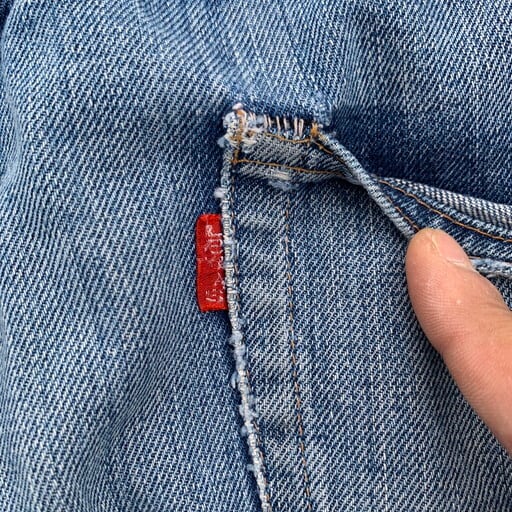70's Levi's リーバイス 505 デニム 66前期 シングル 刻印5 42TALON