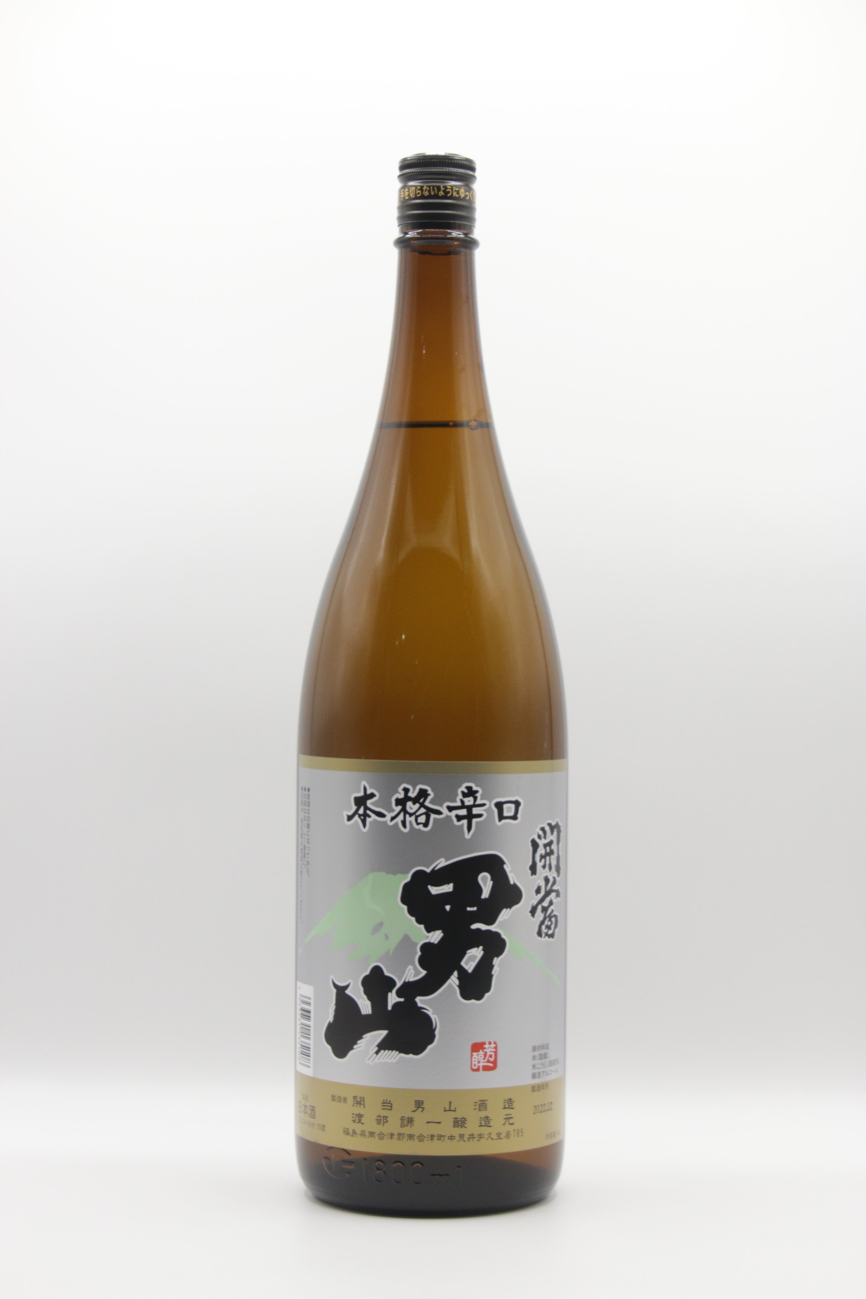 開当男山 辛口 1800ml | 開当男山 ONLINE SHOP