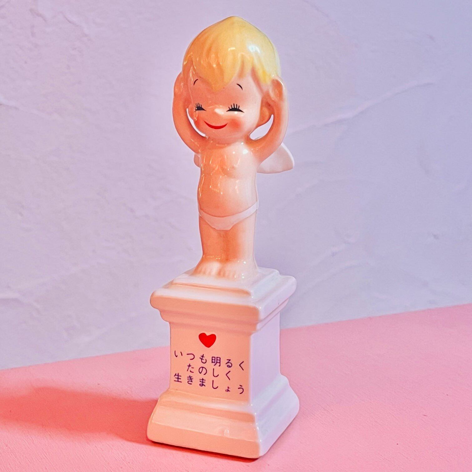 内藤ルネ 陶器 天使 | 春眠雑貨店