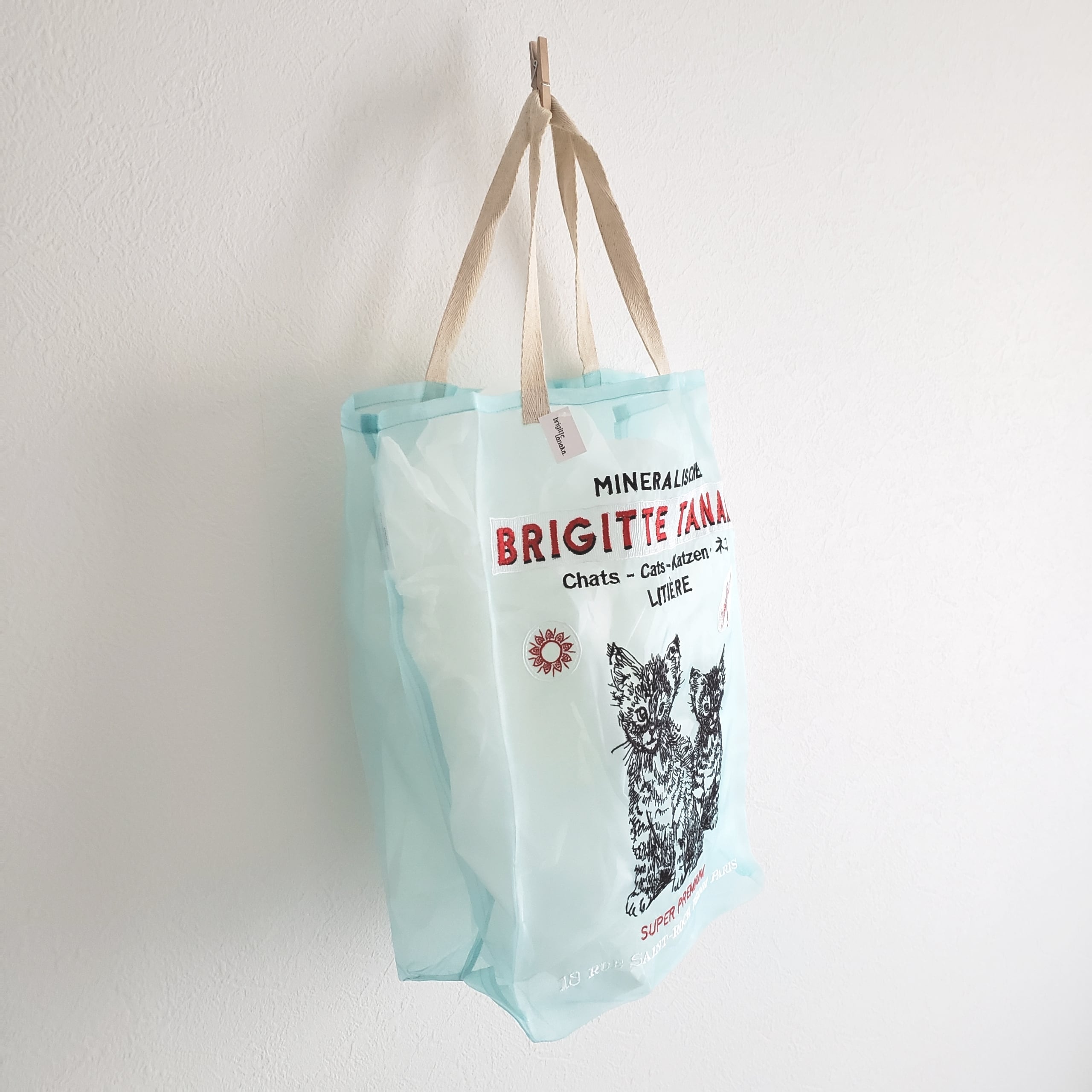 RESTOCK* *送料無料*【BRIGITTE TANAKA】SAC CHATS ORGANZA ET